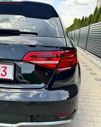 Audi S3 cena 126900 przebieg: 68000, rok produkcji 2018 z Częstochowa małe 172